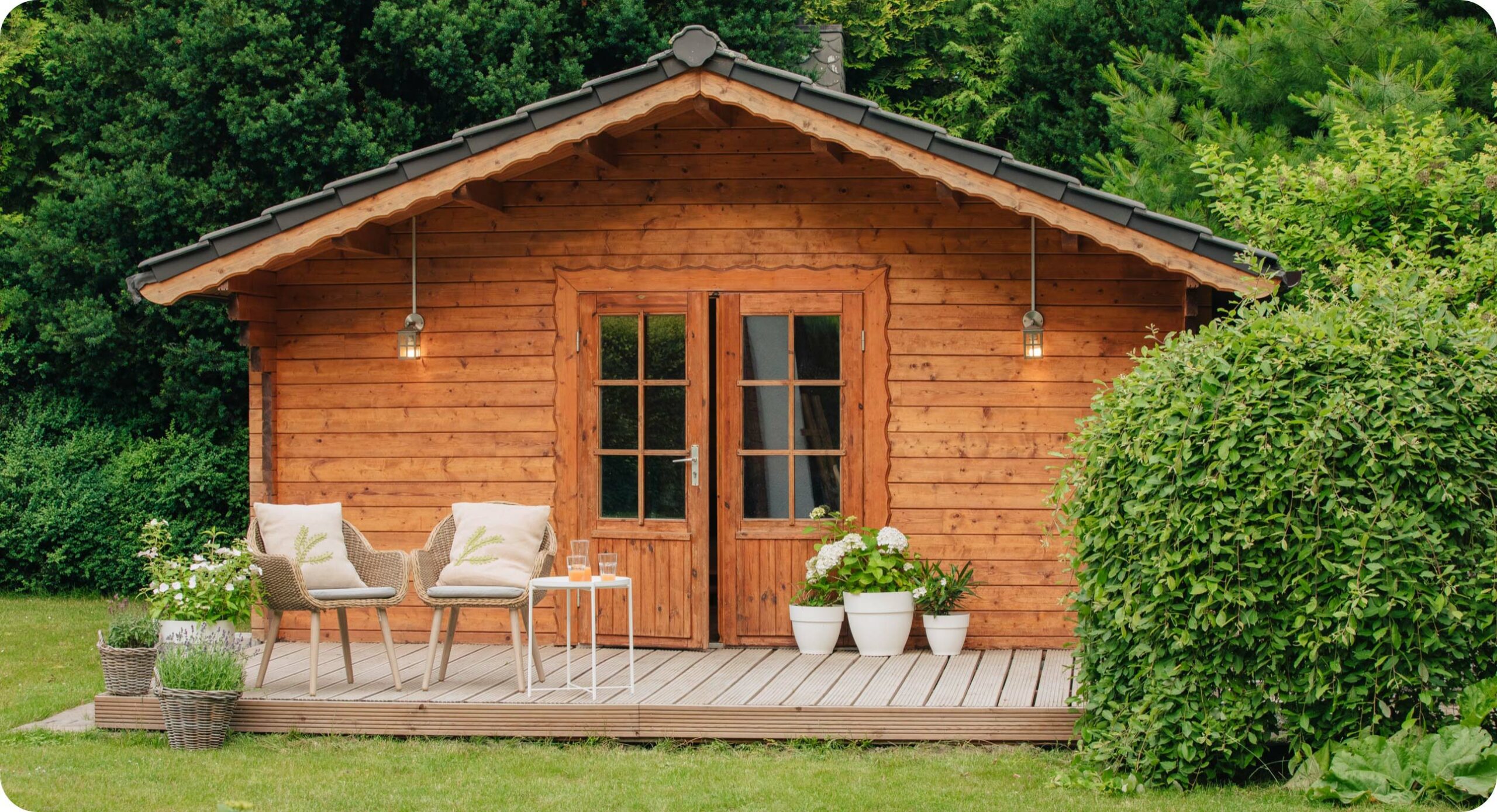 Gartenhaus aus Holz | B+M HolzWelt in Appenweier