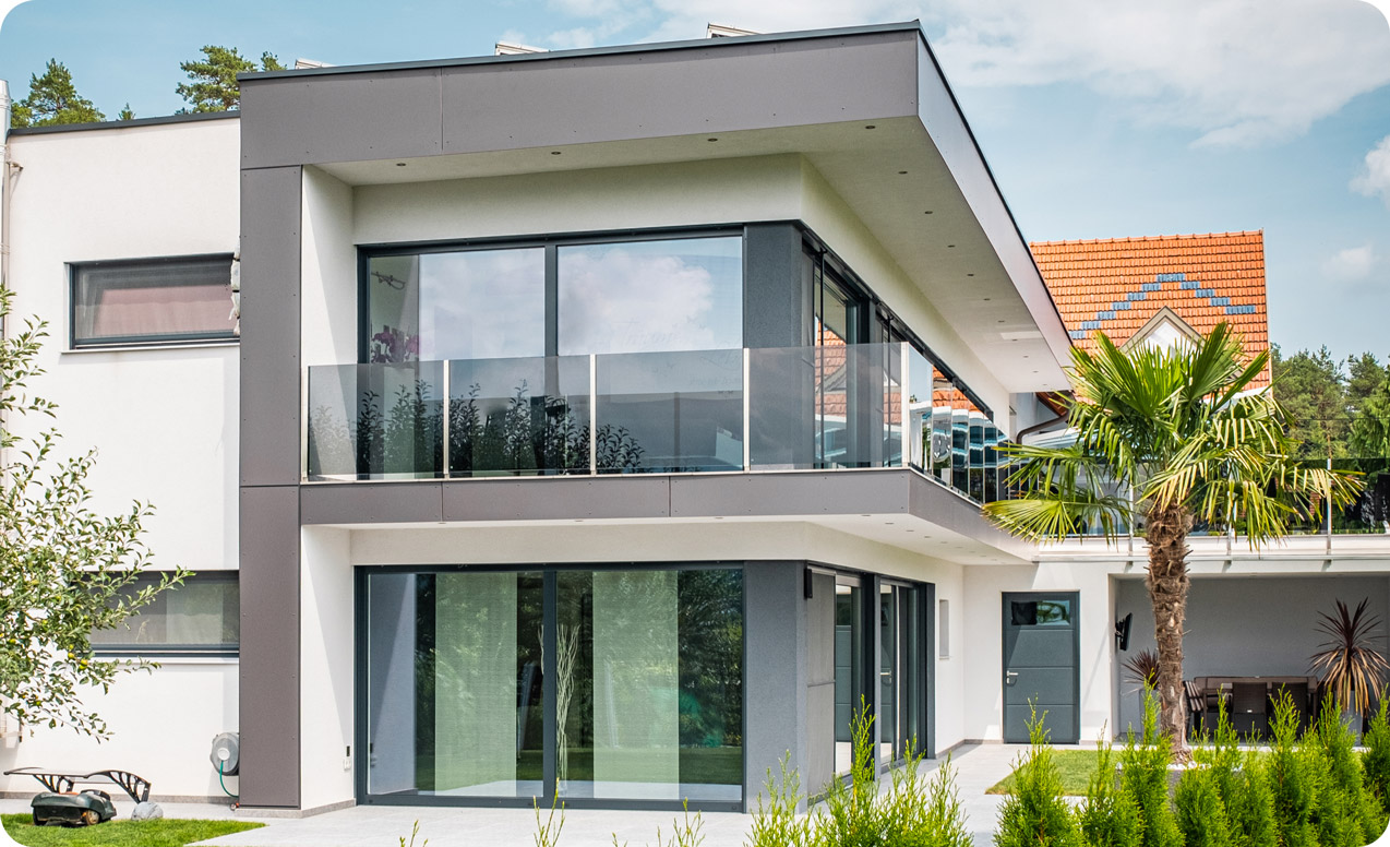 Kunststofffenster mit Holz und Aluminium sowie Drehkipp | B+M HolzWelt in Appenweier, Würzburg und Neuwirtshaus